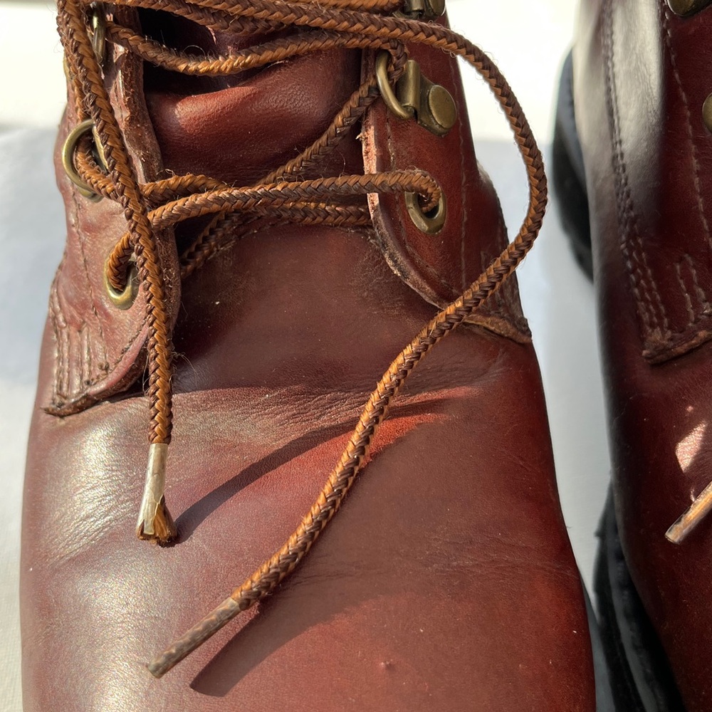 Cabela's Men's Rich Brown Leather Boots - Picture 10 of 12